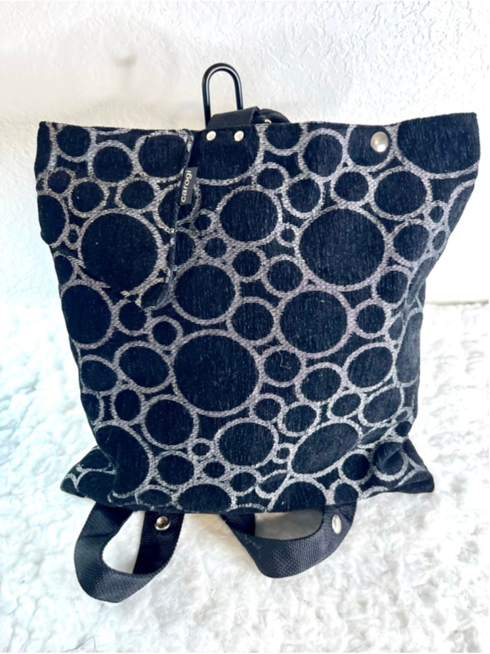Carson Rogers CAROGI Convertible Triangle BAG Sling Backpack Shoulder Bag
